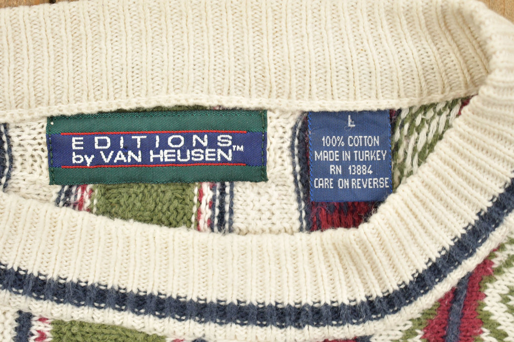 Vintage 1990s Abstract Knitted Sweater