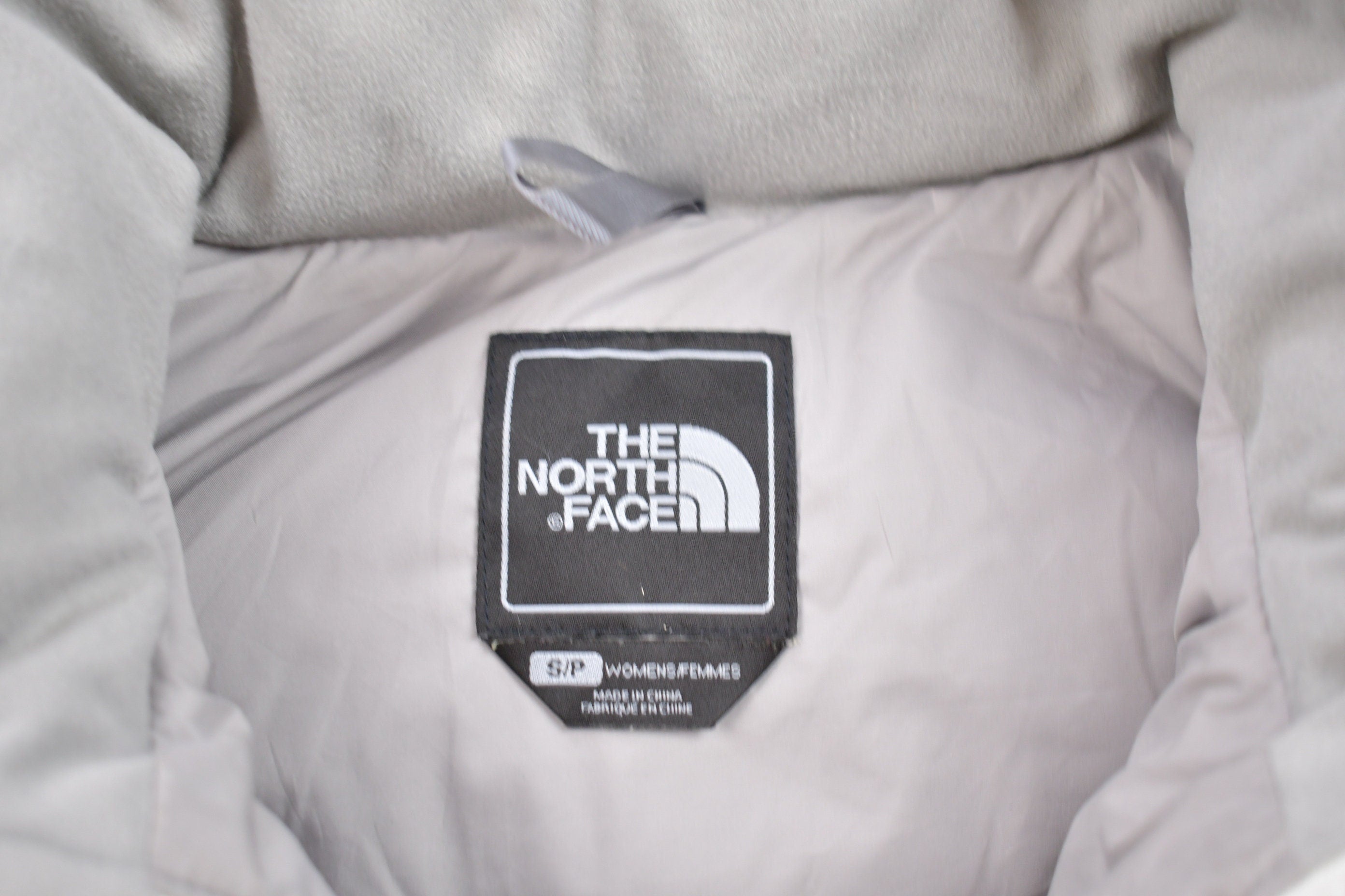 Vintage 1990s The North Face Full Zip Quilted Puffer Jacket