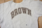 Vintage 1990s Brown University Champion Reverse Weave Crewneck