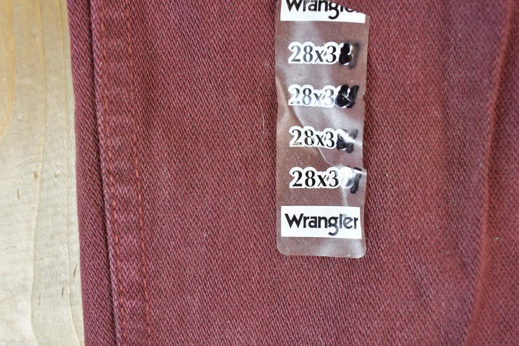 Vintage 1970s Deadstock Wrangler Cowboy Cut Denim Jeans Size 28