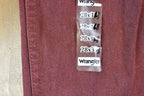Vintage 1970s Deadstock Wrangler Cowboy Cut Denim Jeans Size 28