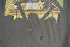 Vintage 1990 Iron Maiden Deaf Sentence Thrashed Band T-Shirt Men's Large