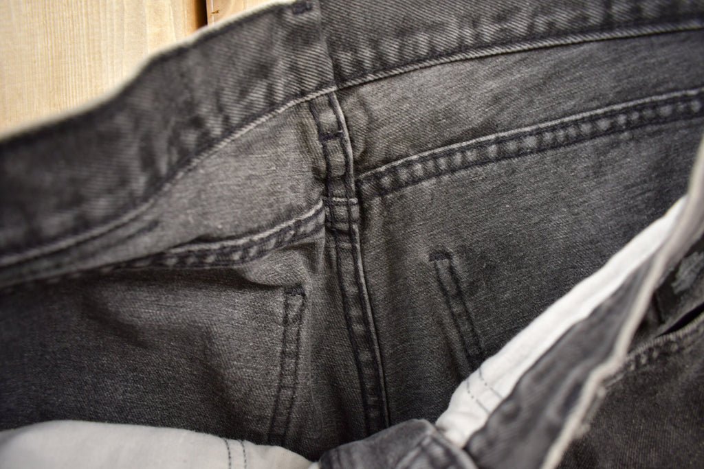 Vintage 1990s Harley Davidson Denim Black Wash Jeans Size 32 x 31