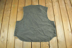Vintage 1990s Distressed Carhartt Sherpa Lined Jacket Vest Mens XL