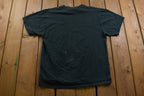 Vintage 1990s Discus Athletics Blank Black T-Shirt  Streetwear  Retro Style  Blank Vintage  Basic Clothes  90s Graphic Tee