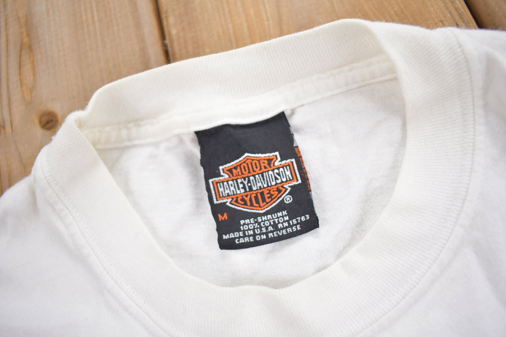 Vintage 2000 Harley Davidson Motorcycles Sharon Pennsylvania Long Sleeve T-Shirt