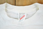 Vintage 1990s Nursing Jerzees Souvenir Single Stitch Graphic Print T-Shirt Made In USA