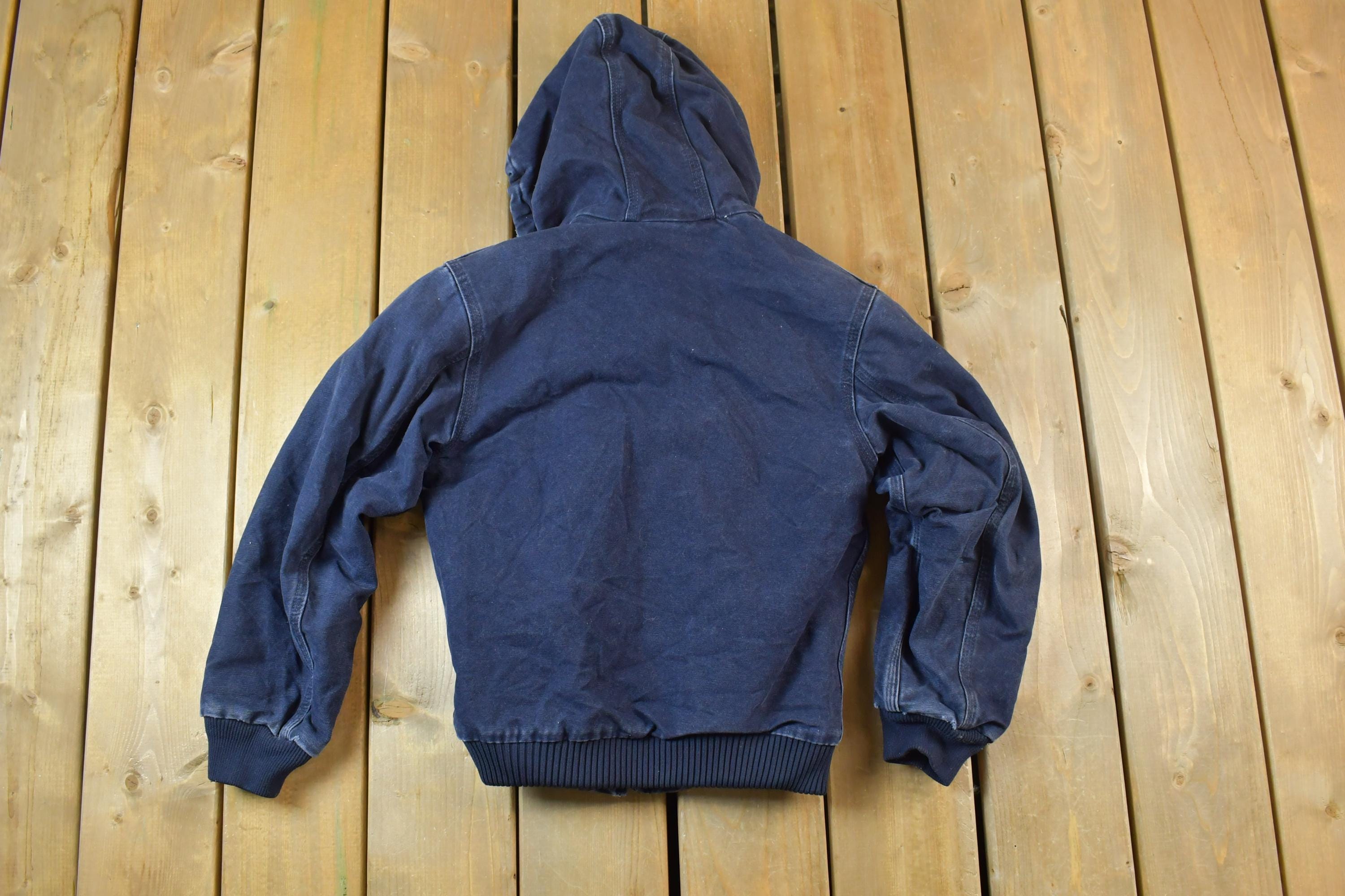 Vintage 1990s Youth Distressed Carhartt Jacket Made In USA