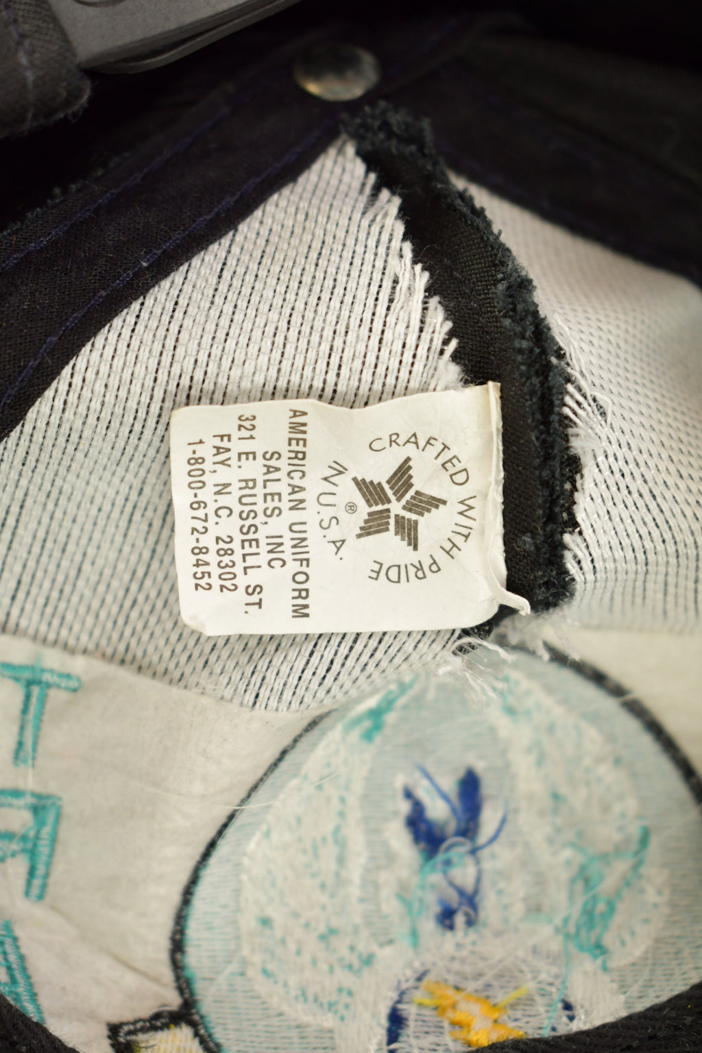 Vintage 1980s 43D Trans "Find A Way Or Make One" Military Hat