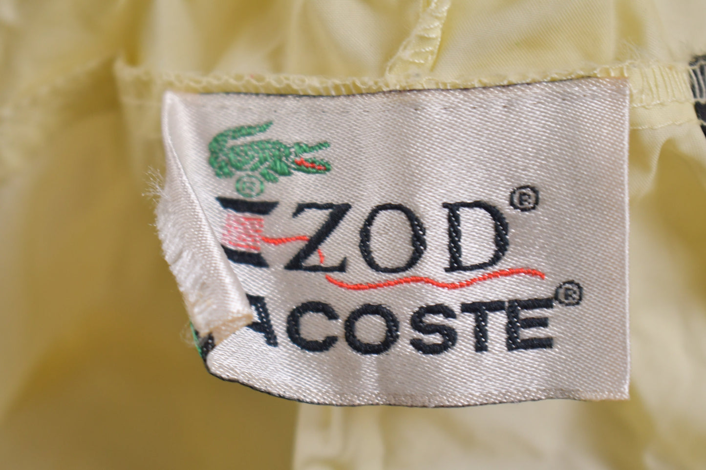 Vintage 1980s Lacoste Anorak Windbreaker Jacket / Lacoste / Vintage Jacket / Streetwear / Athleisure / Half Zip