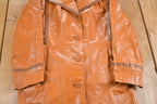 Vintage 1970s Suburban Heritage Leather Trench Coat
