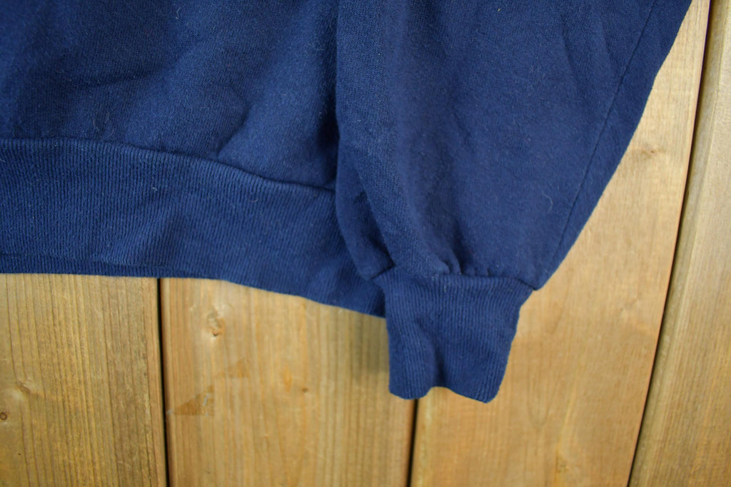 Vintage 1990s Golf Collared Sweatshirt Men's M-L