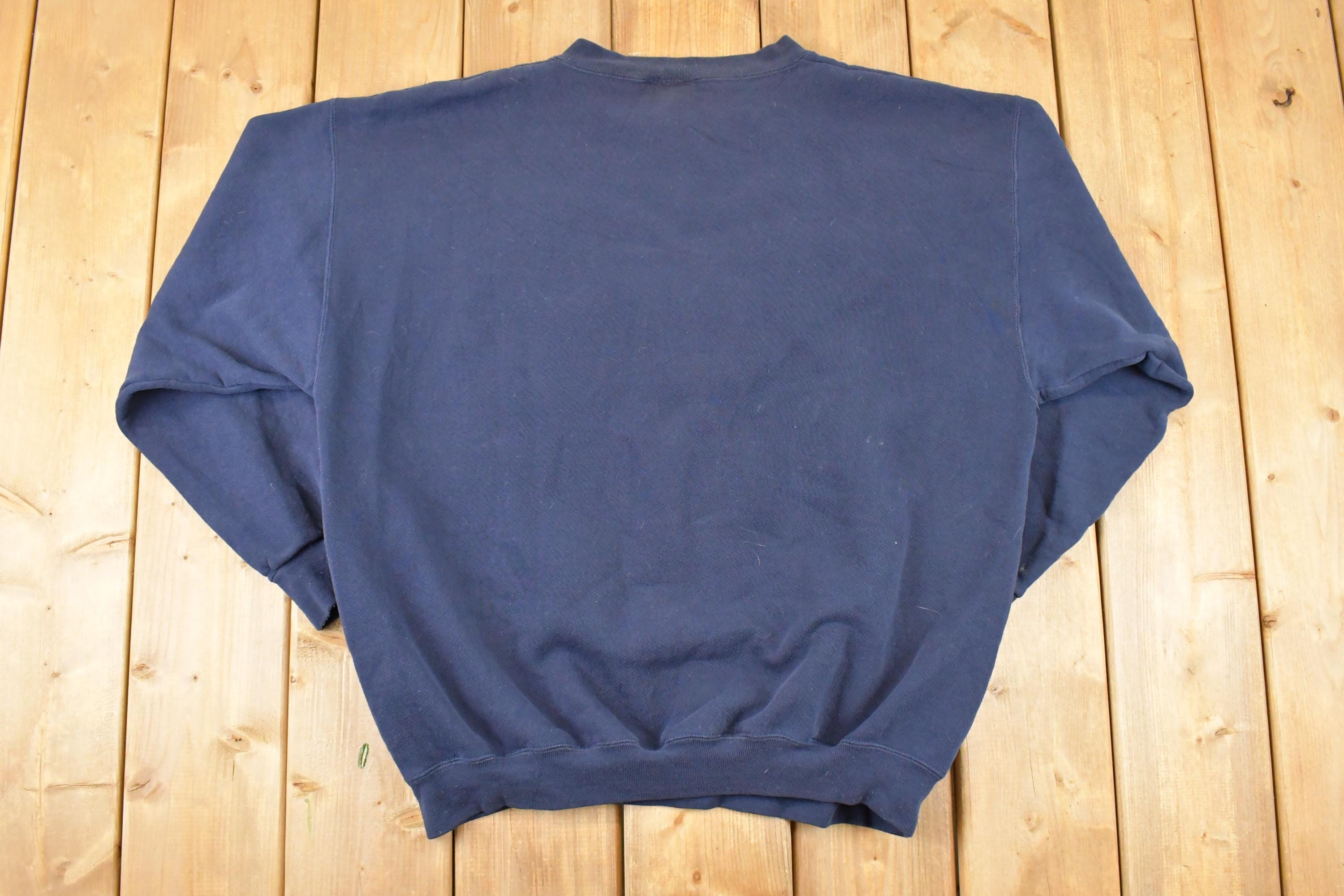 Vintage 1990s Discus Athletic Blank Crewneck Sweatshirt Mens XL