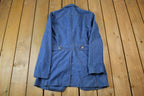 Vintage 1970s Lee Western Denim Blazer Made In USA - 44L