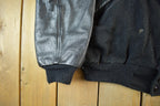 Vintage 1980 Butwin Wool Leather Varsity Jacket Men's XL