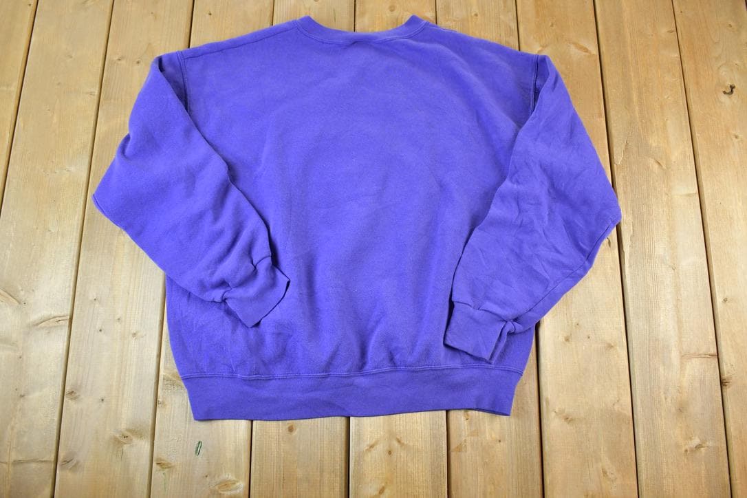 Vintage 1990s Minnesota Vikings NFL Lee Sport Crewneck Sweatshirt