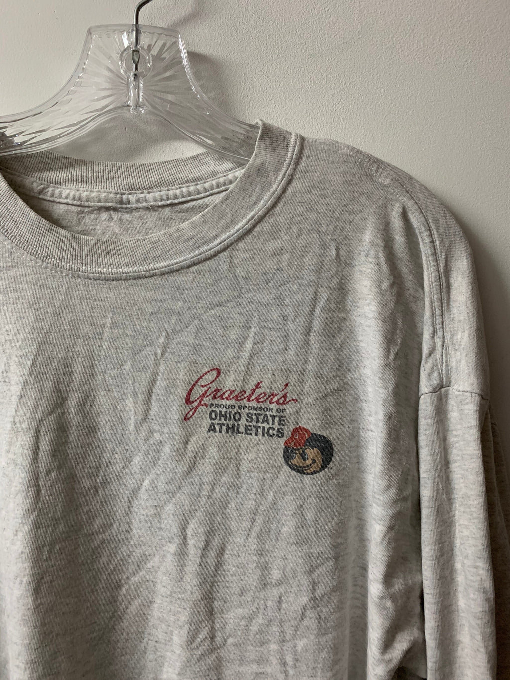 Vintage 1990s Ohio State University Buckeyes Long Sleeve T Shirt