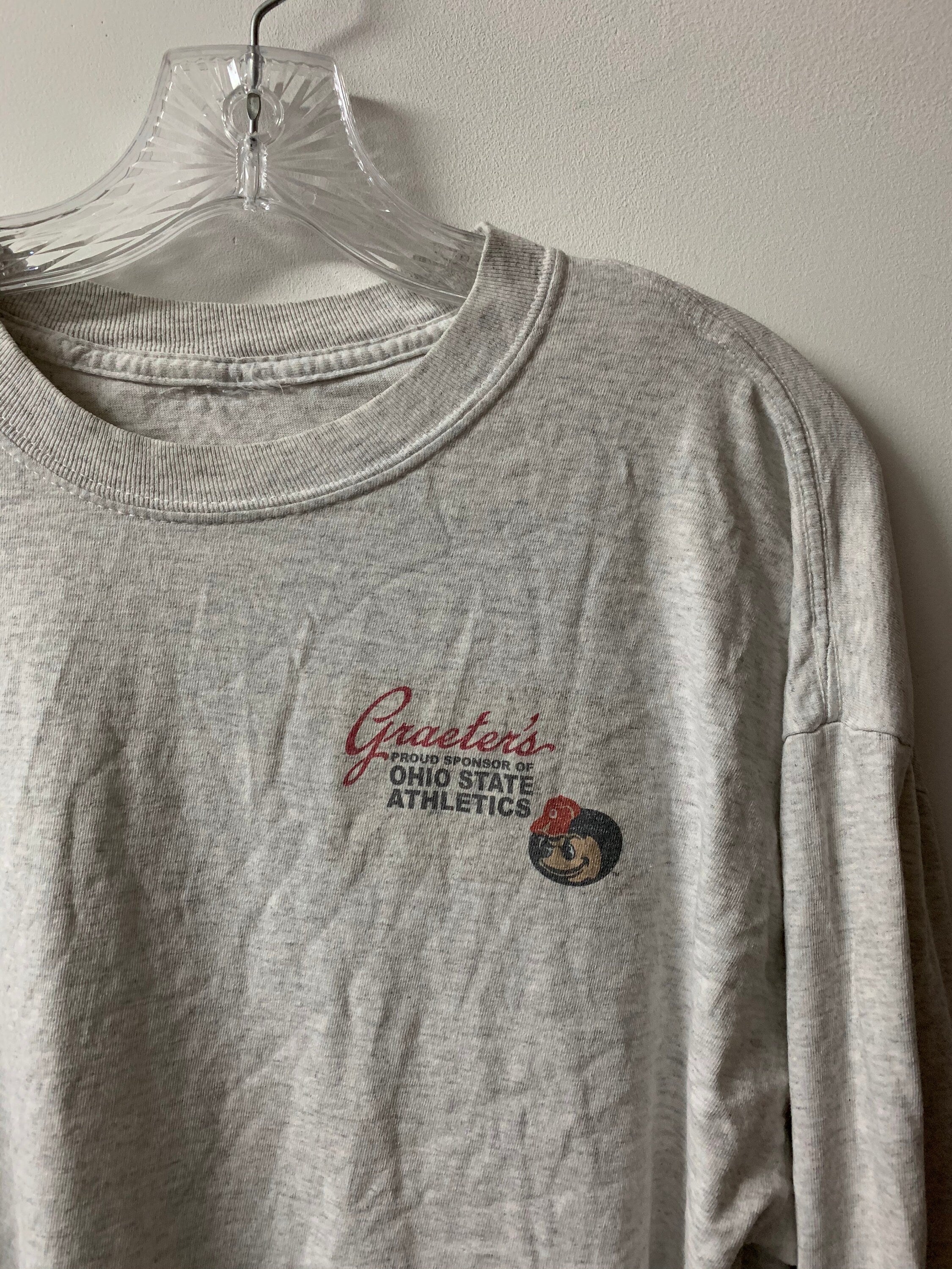 Vintage 1990s Ohio State University Buckeyes Long Sleeve T Shirt