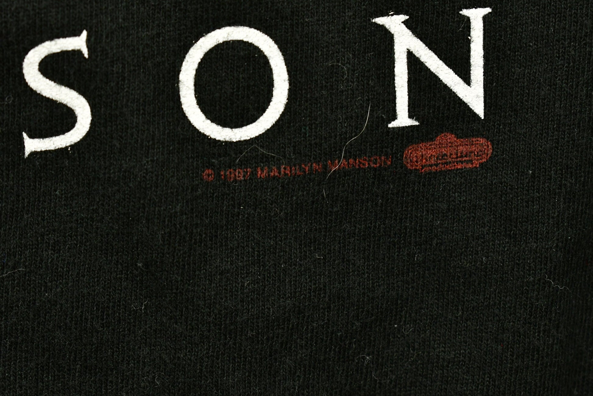 Vintage 1997 Marilyn Manson American Antichrist Band T-Shirt Deadstock