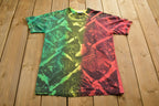 Vintage Early 1990s Reebok Black Top T-shirt