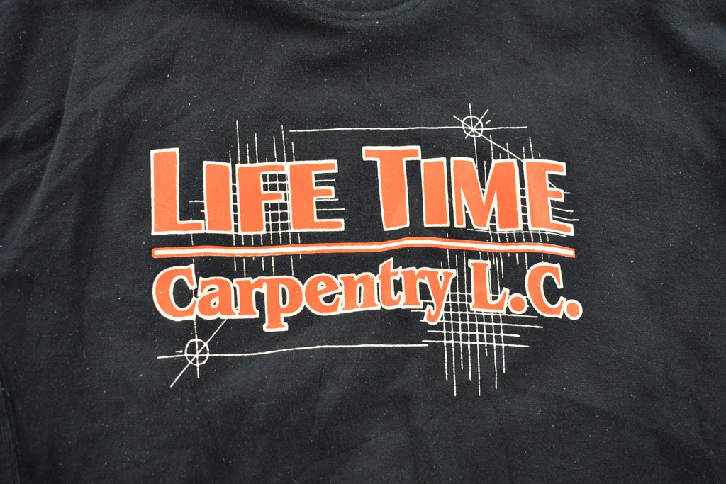 Vintage 1990s Champion Carpentry Hoodie
