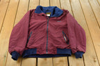 Vintage 1980s Eddie Bauer Fleece Lined Jacket Men's Medium