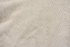 Vintage 1990s White Eddie Bauer Rolled Hem Lightweight Knit Shallow V-Neck Sweater