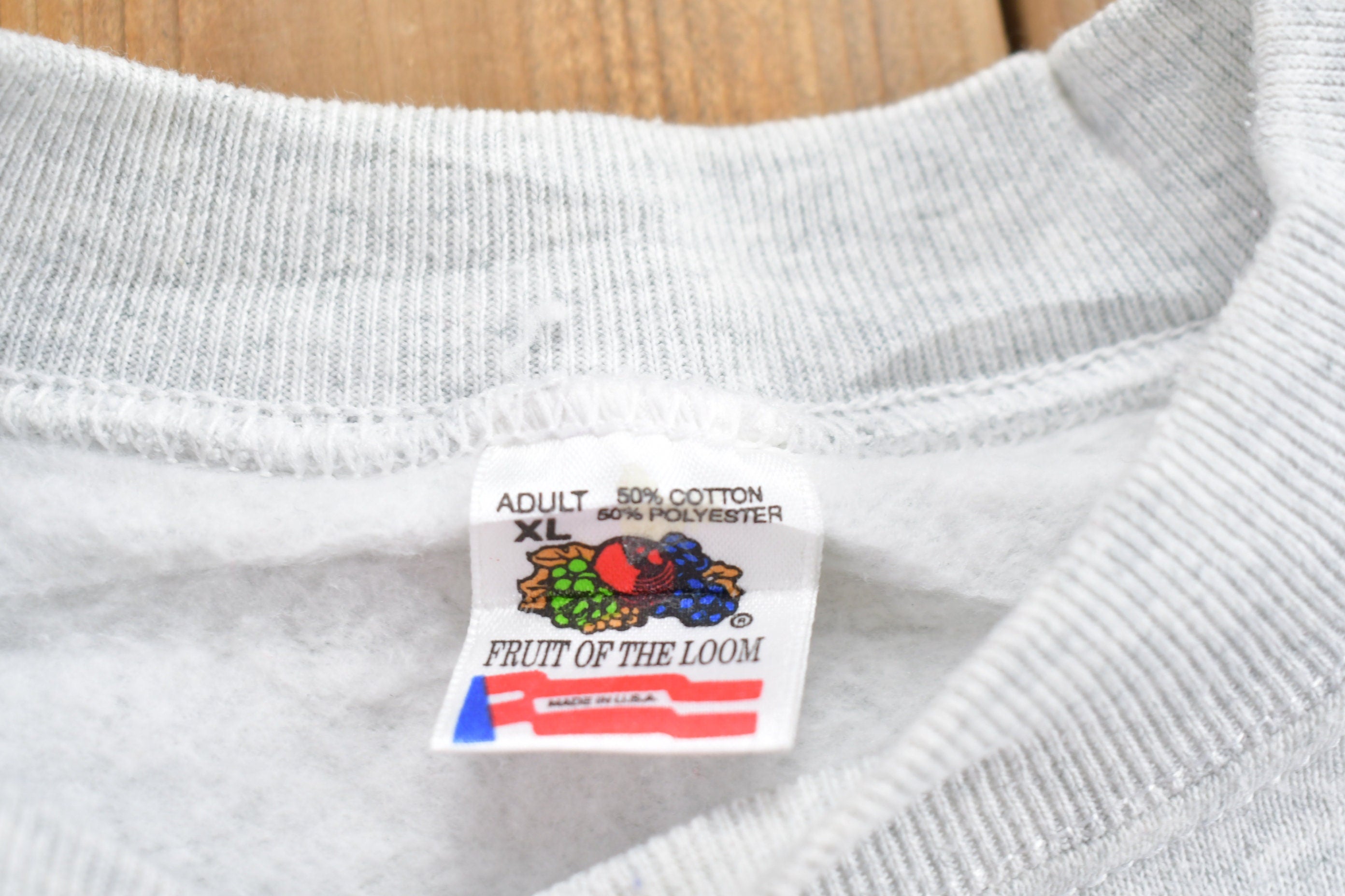 Vintage 1990s North High Polar Bears Collegiate Crewneck Sweatshirt / 90s Crewneck / Souvenir Sweater / Streetwear / Des Moines Iowa / Iowa