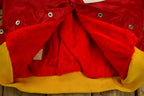 Vintage 1980s New Jersey Rockets Fleece Lined Satin Jacket