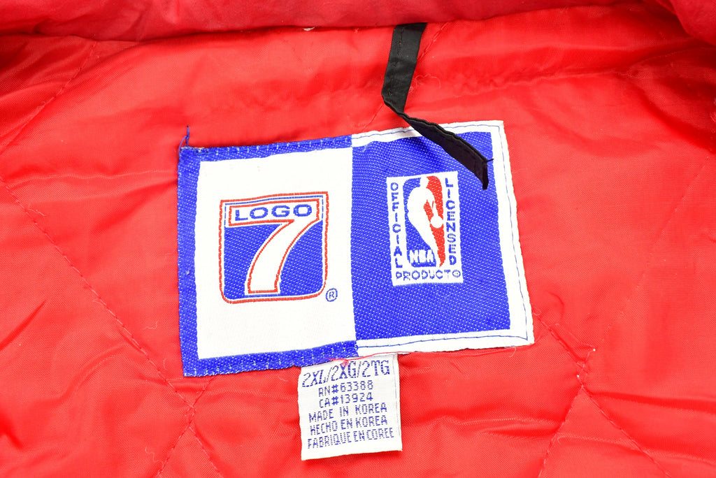 Vintage 1990s Chicago Bulls NBA Logo 7 Windbreaker