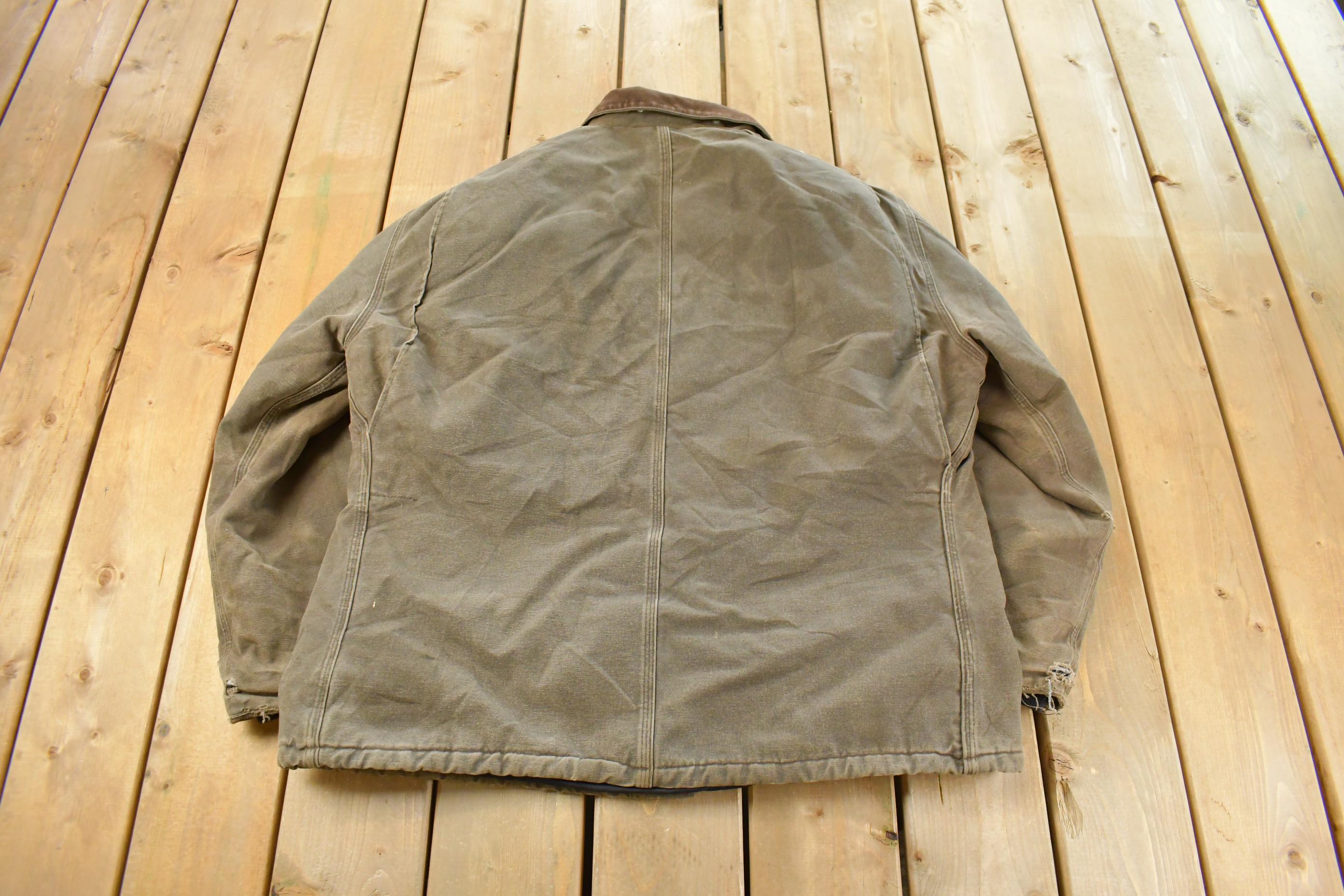 Vintage 1990s Carhartt Traditional Work Jacket Men's XL