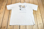 Vintage 1990s Air Waves Single Stitch Jack Russell Terrier Graphic T-Shirt