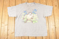 Vintage 1990s Looney Tunes Taz In The Flowers Warner Bros T-Shirt Men's XL / Destination Shirt / 90s Single Stitch Graphic Tee / Made in USA