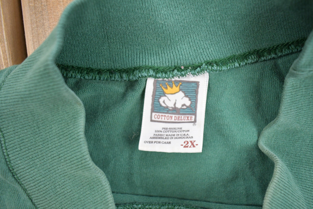 Vintage 1990s Cute "Marine Mom" Graphic Crewneck Sweater