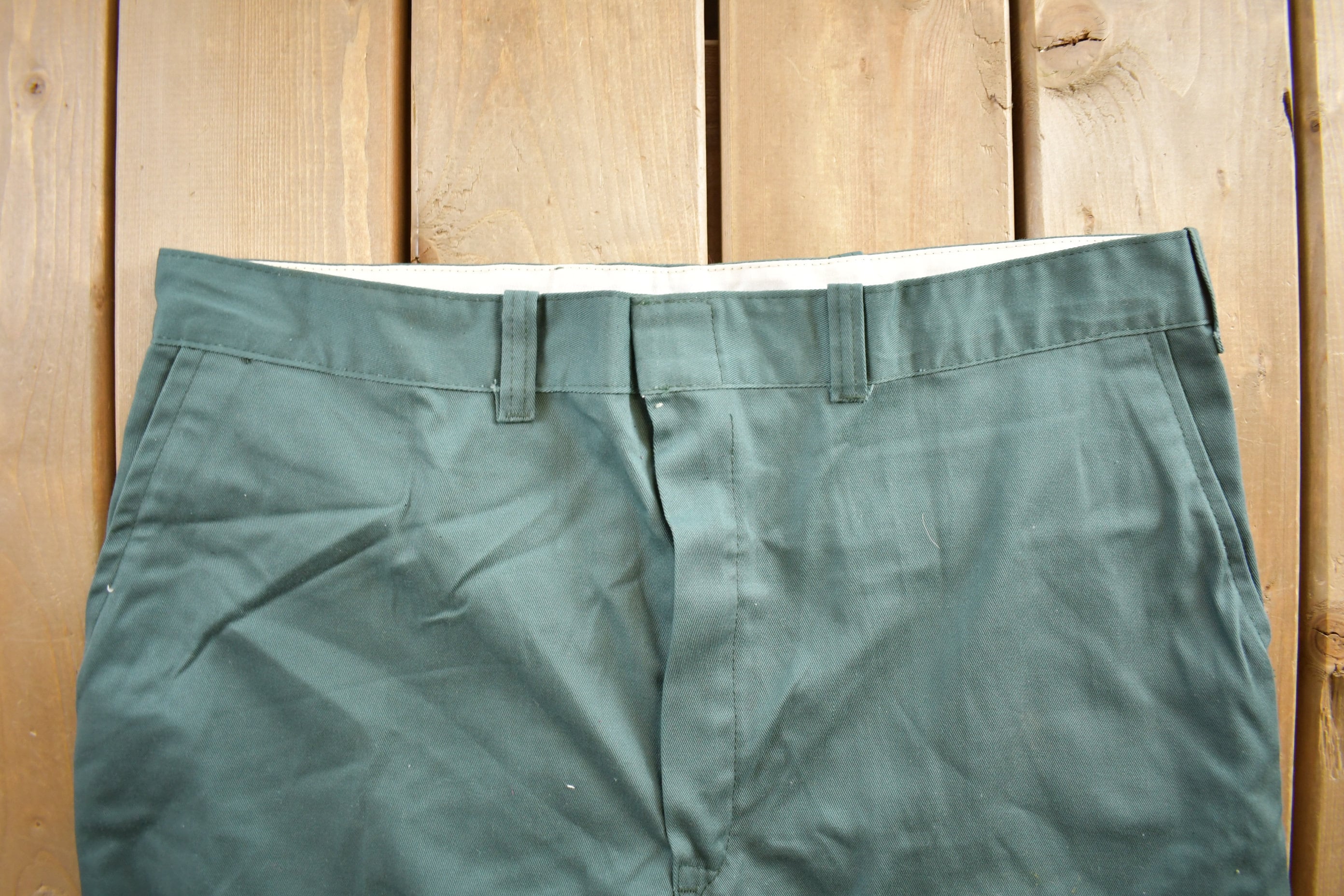 Vintage 1990s Green Dress Slacks