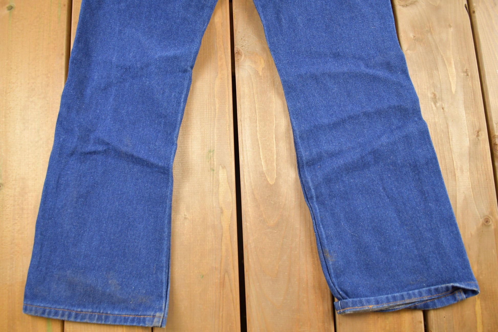 Vintage 1970s Maverick Denim Flared Jeans Size 33 x 29