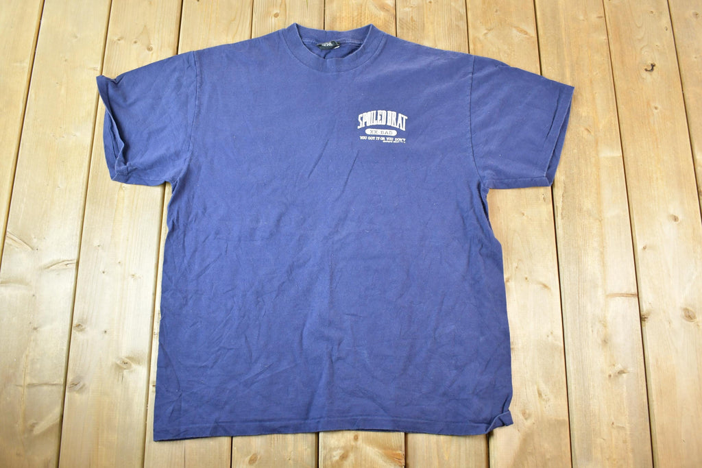 Vintage 1990s Spoiled Brat Souvenir T-Shirt Men's L
