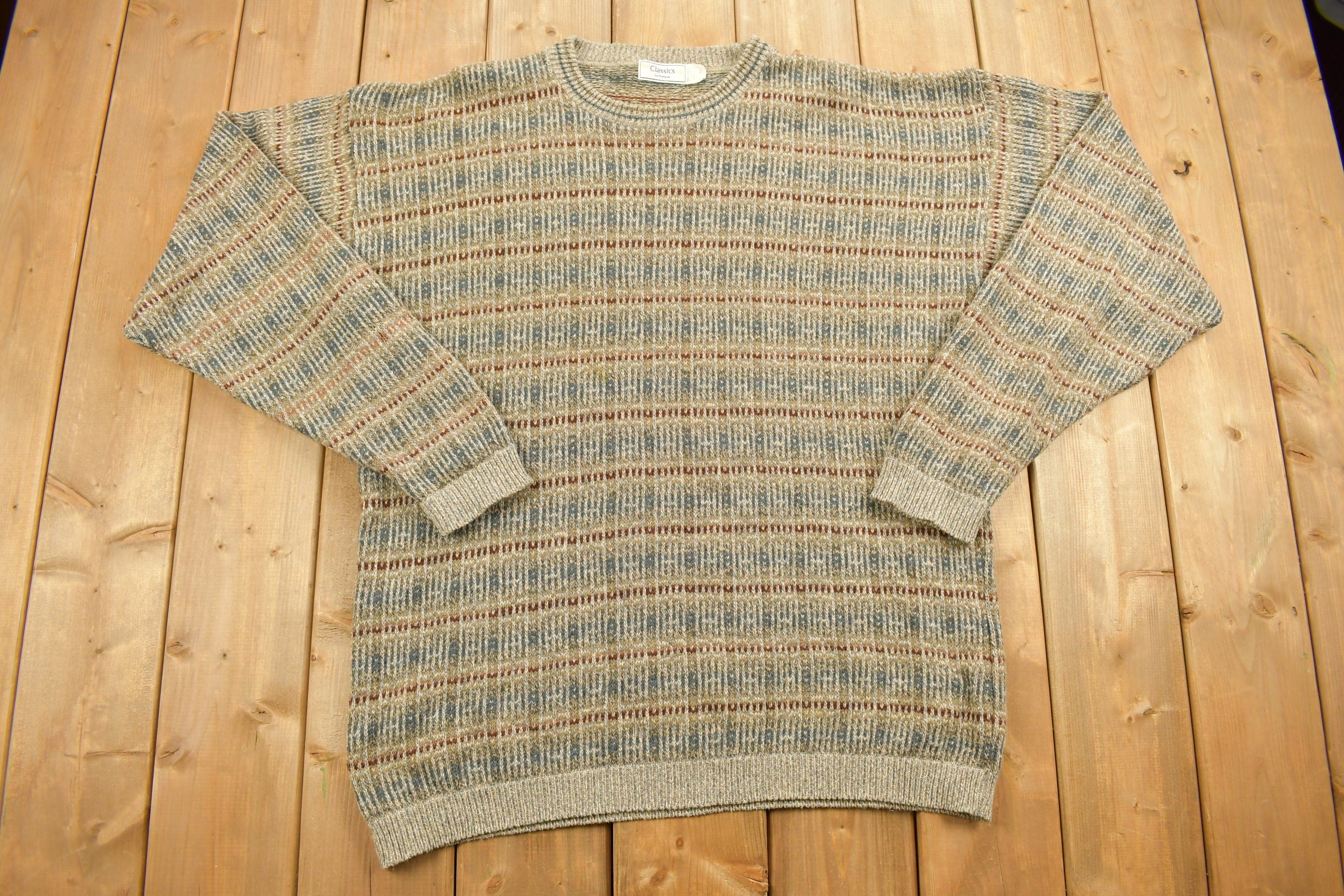 Vintage 1990s Palmland Classics Knitted Sweater