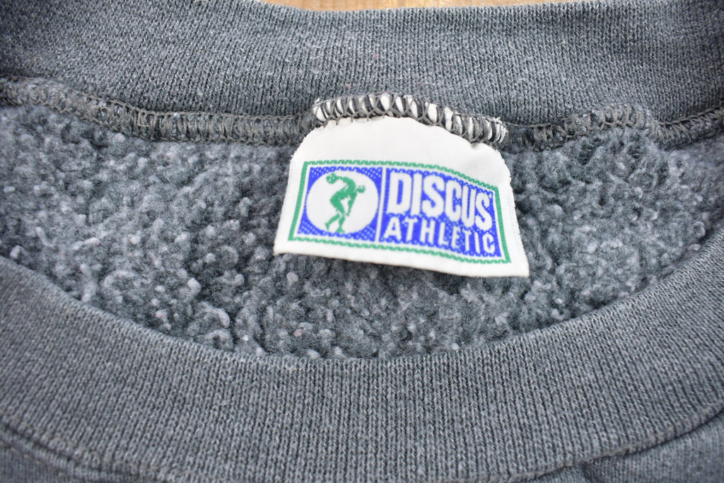 Vintage 1990s Discus Athletic Stained Paint Splattered Crewneck Sweatshirt  90s Crewneck  Made In USA  Essential  Streetwear  90s