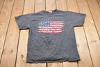 Vintage 1990s American Flag Graphic T-Shirt