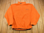 Vintage 1990s Nautica Competition Quarter Zip Fleece Sweater