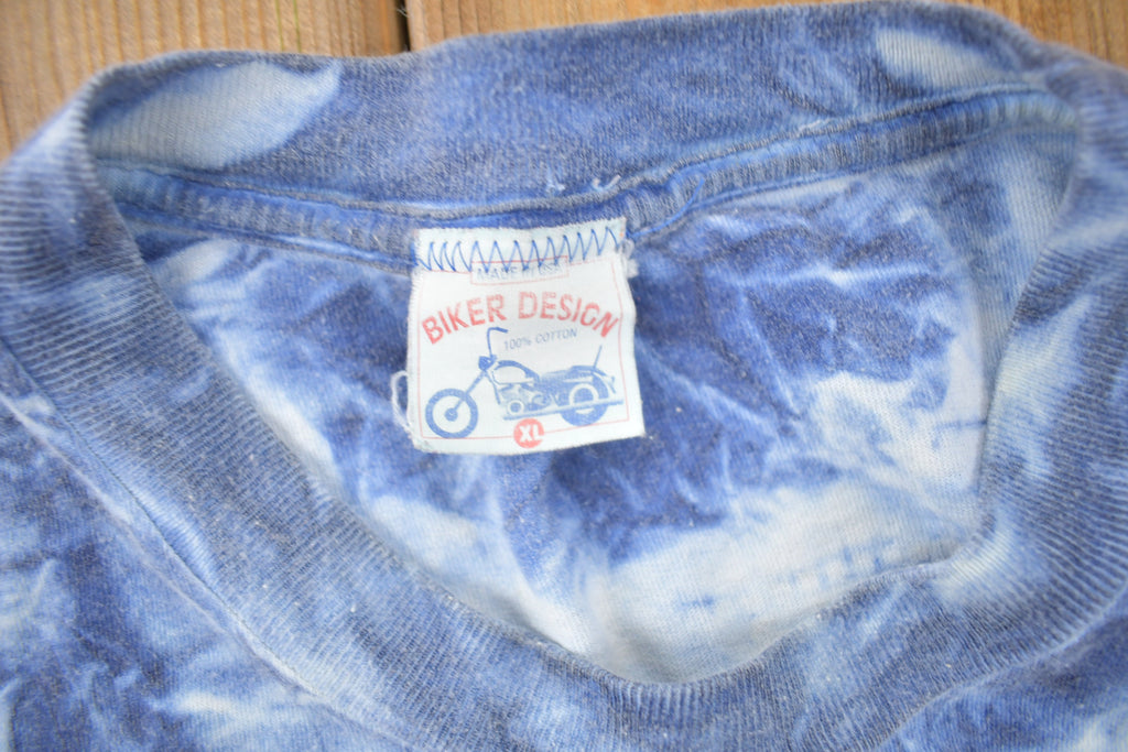Vintage 1998 Myrtle Beach Bike Week Tie Dye T-Shirt