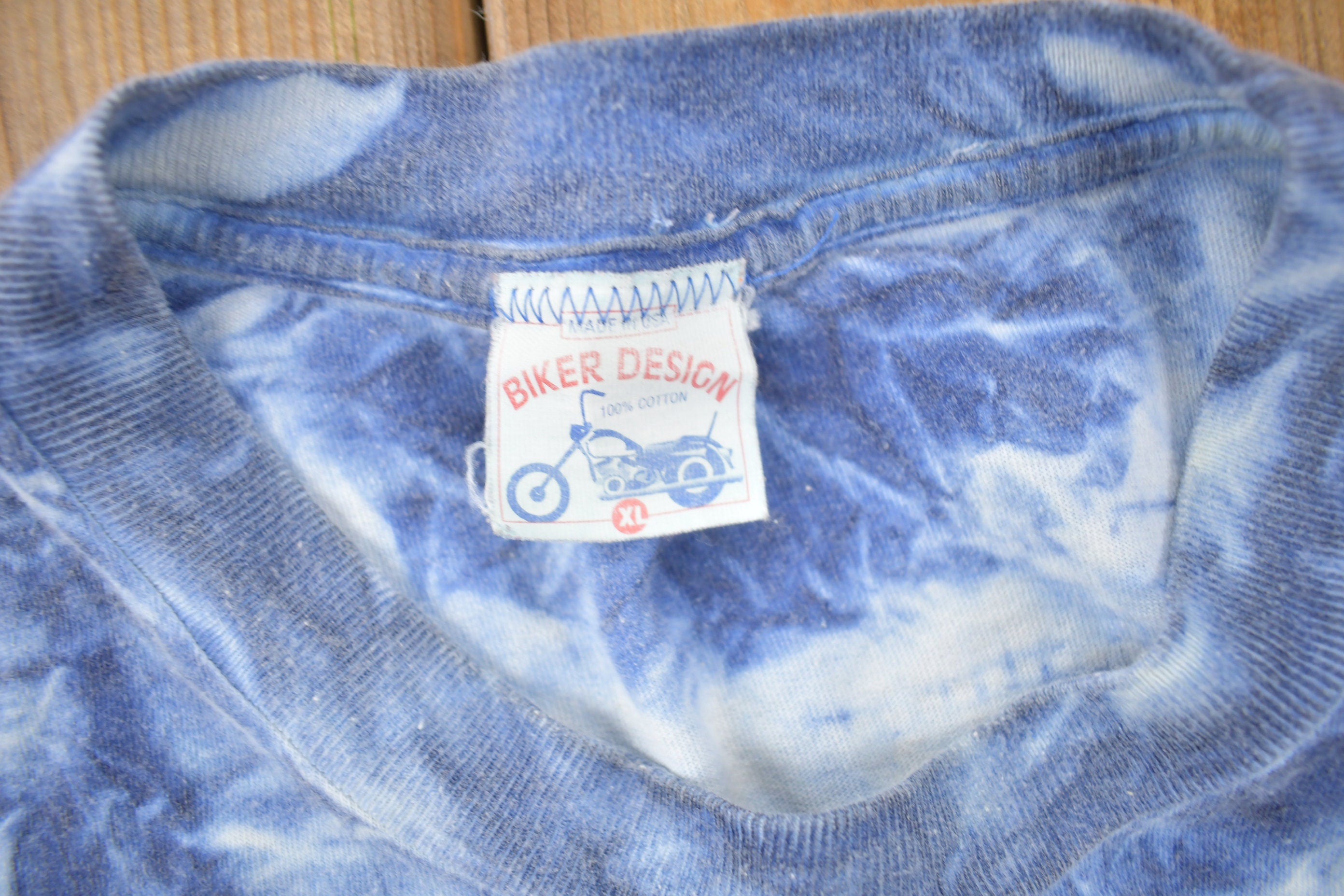 Vintage 1998 Myrtle Beach Bike Week Tie Dye T-Shirt