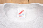 Vintage 1990s Christmas Tree Patch Graphic Sweater , 90s Holiday Crewneck , Winter Wear , Festive Graphic Print , Made In USA