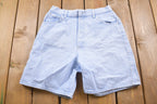 Vintage 1990s Lee Light Wash High Waisted Jean Shorts 30 x 7
