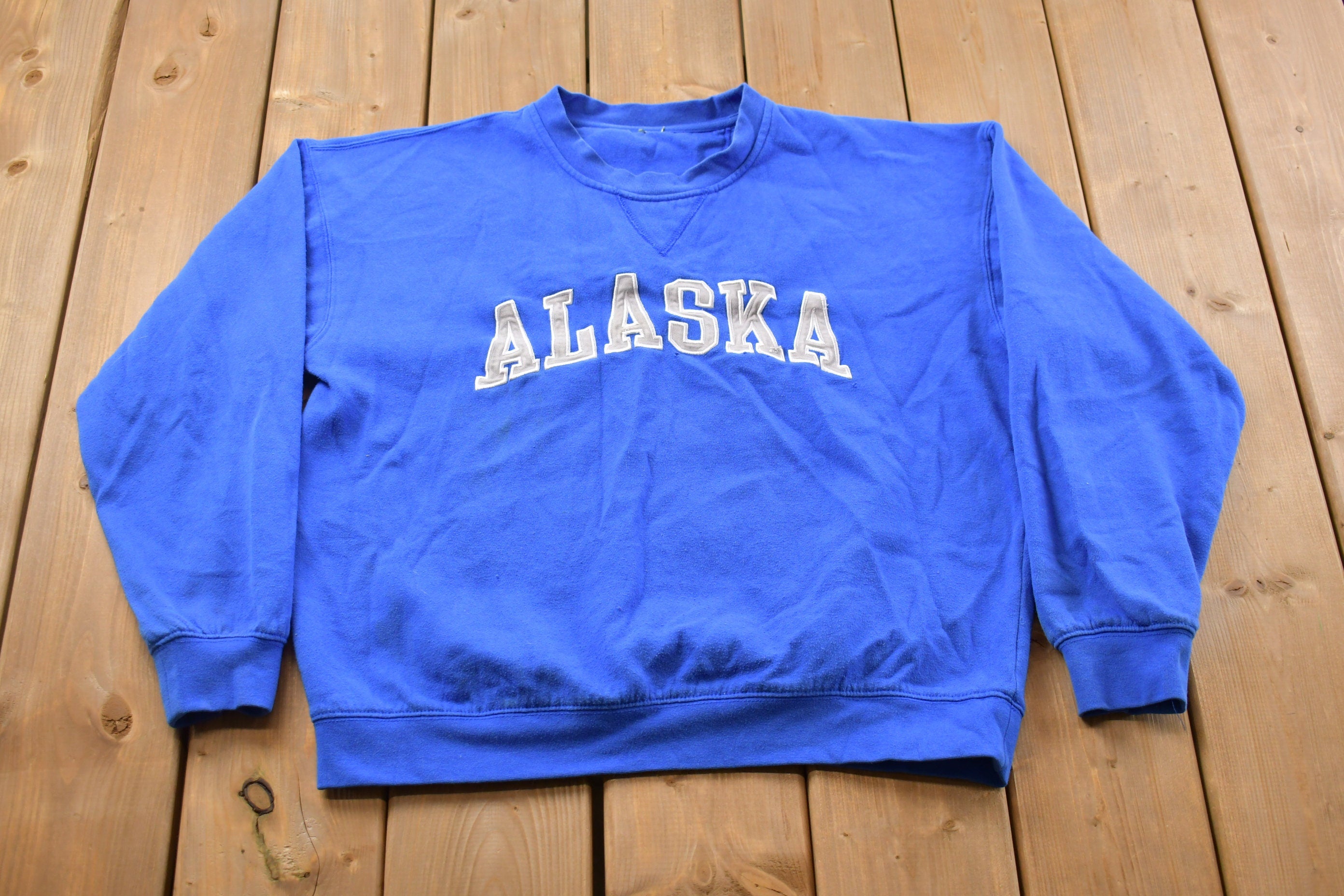 Vintage 1990s University Of Alaska Collegiate Crewneck