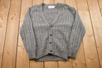 Vintage Knitted Sweater Cardigan