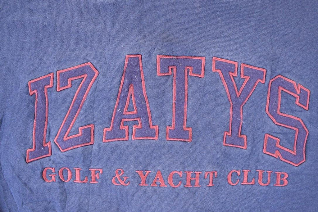 Vintage 1990s IZATYS Golf And Country Club Crewneck Sweatshirt Men's L