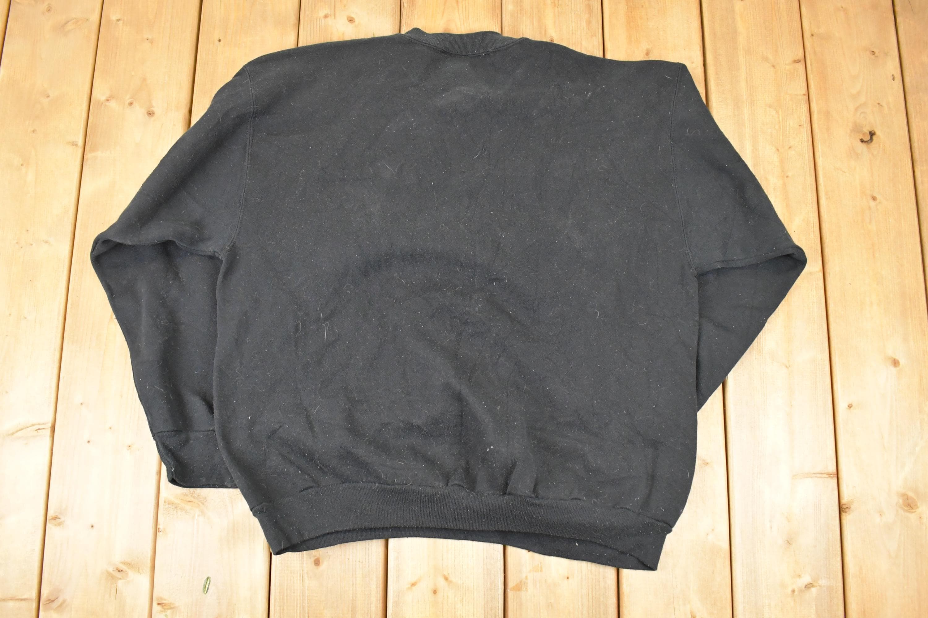 Vintage 1990s Cape Cod Logo 7 Graphic Print Crewneck Sweatshirt Men's L