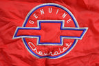 Vintage 1980s Holloway Chevrolet Satin Bomber Jacket